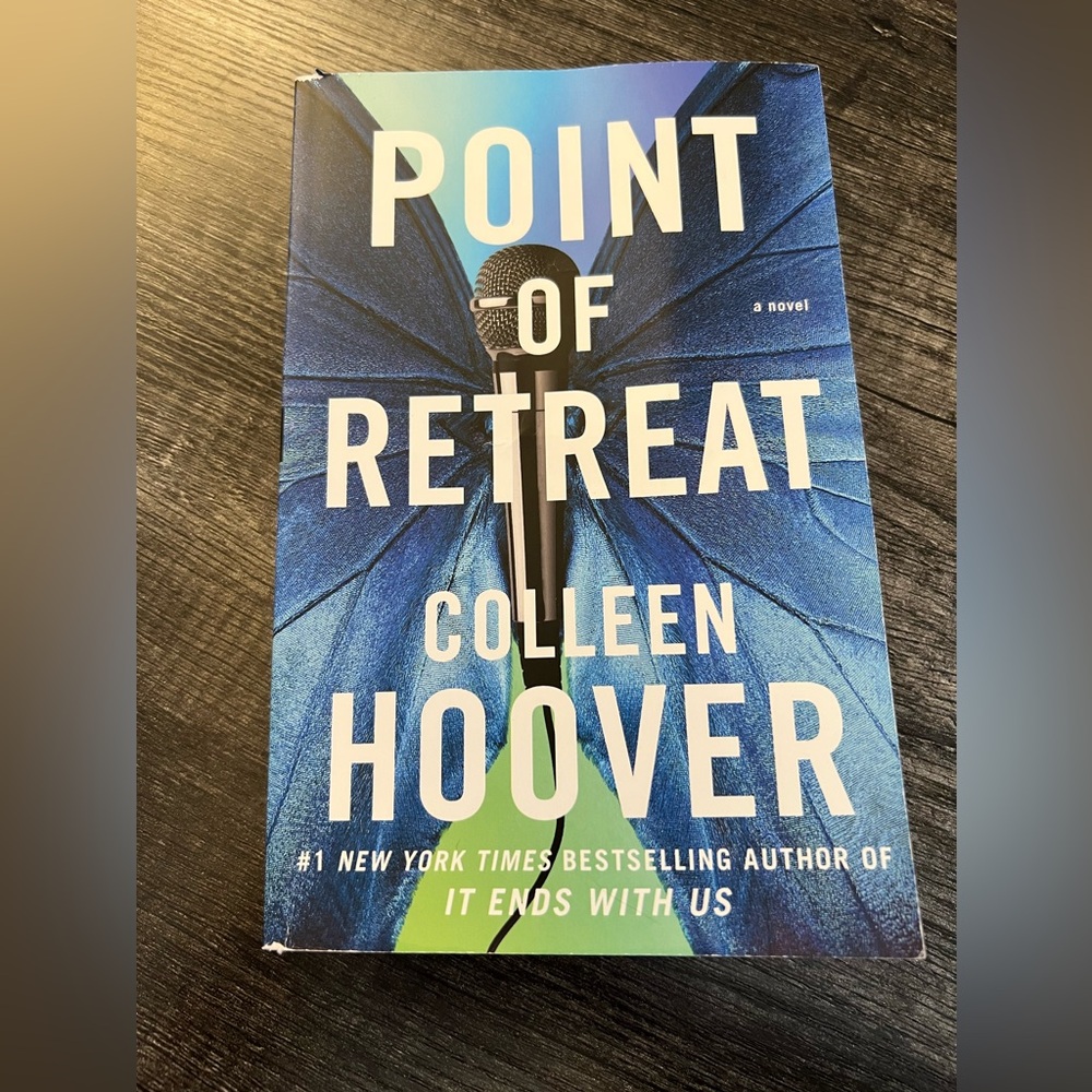 Point of Retreat book by Colleen Hoover.  Read once, like new.